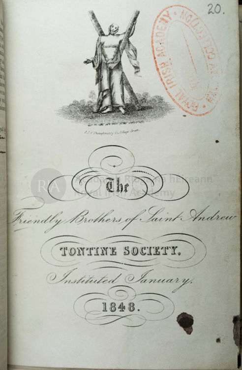 Friendly Brothers of Saint Andrews Tontine Society (1848)